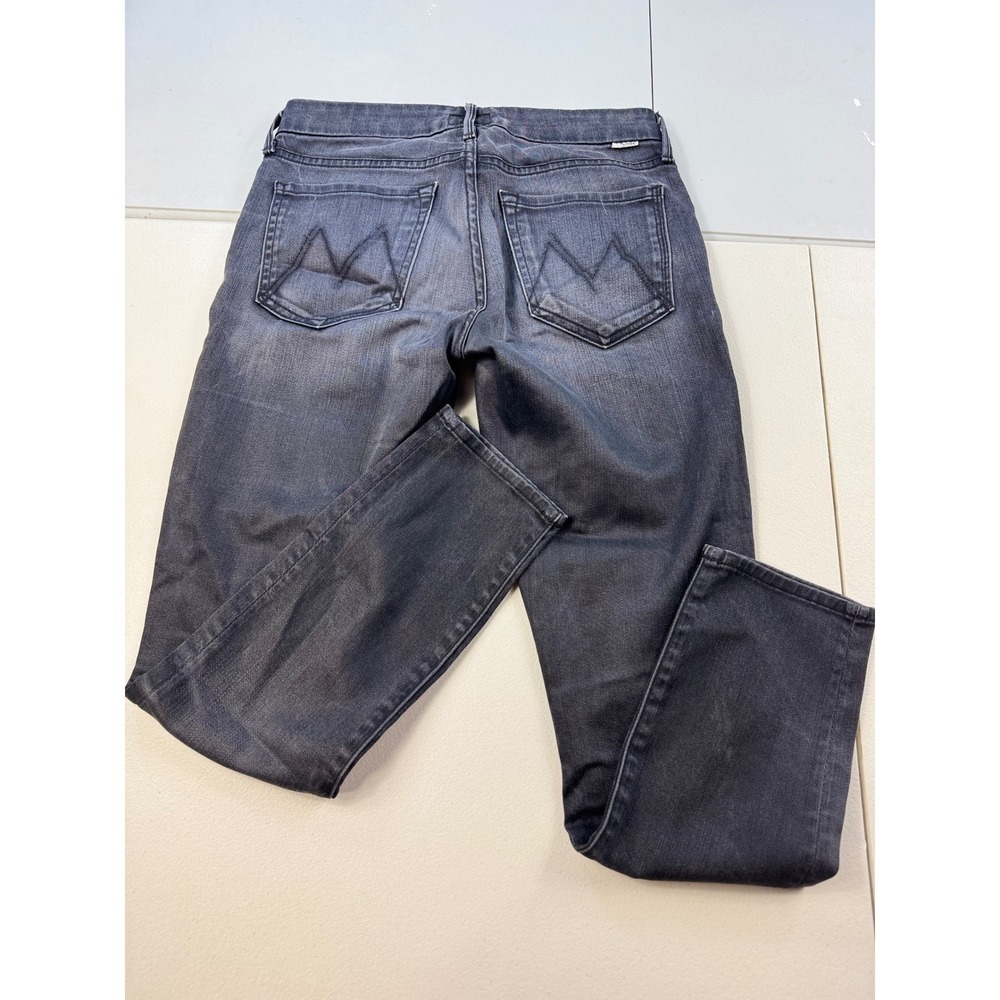 Mother The Looker Crop Jeans Women's Size 26 Gray Wash Denim Casual - Picture 3 of 8